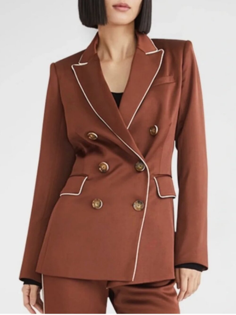 Veronica Beard Roche Satin Blazer